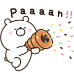  ガーリーくまさん×ぱん結び