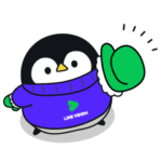  毎日使える！心くばりペンギンのスタンプ