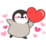  日常×敬語で使える♡ほのぼの子ペンギン
