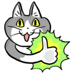  仕事猫の暗号資産取引スタンプ