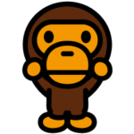  A BATHING APE®公式スタンプ