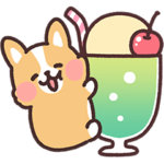  夏のまるまるコーギー♡アレンジできる！