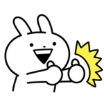  動く！chocoZAP×うさぎゅーん！