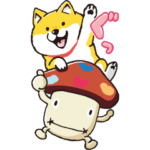  しばんばん×ドコモダケ BIGスタンプ