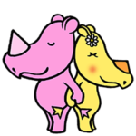  サイ吉とサイ花