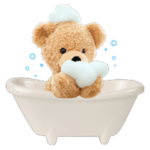  クナイプくまさんスタンプ