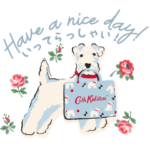  Cath Kidston 英語スタンプ