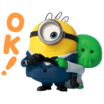  『ミニオンズ＆モンスターズ』3Dスタンプ